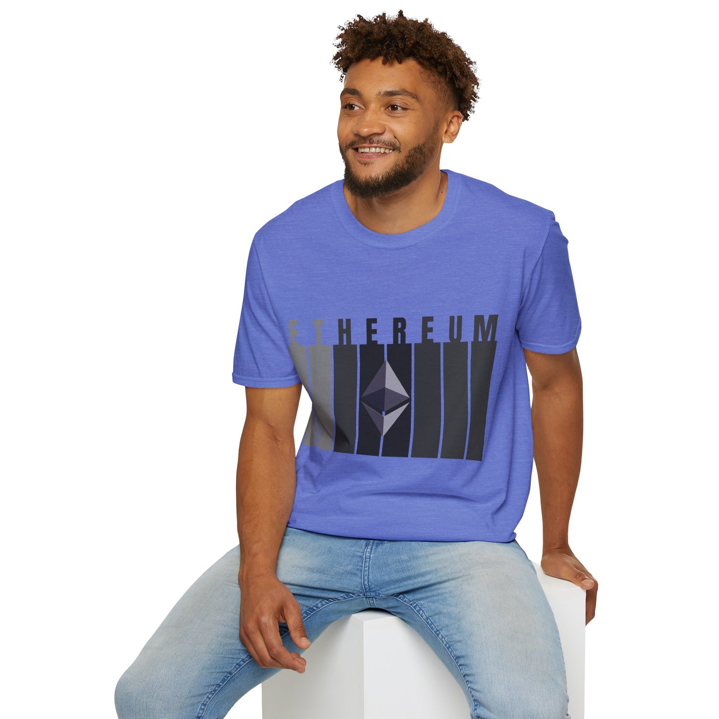 Ethereum (ETH) LTcolors Unisex T-Shirt by cypherpunkgear.com