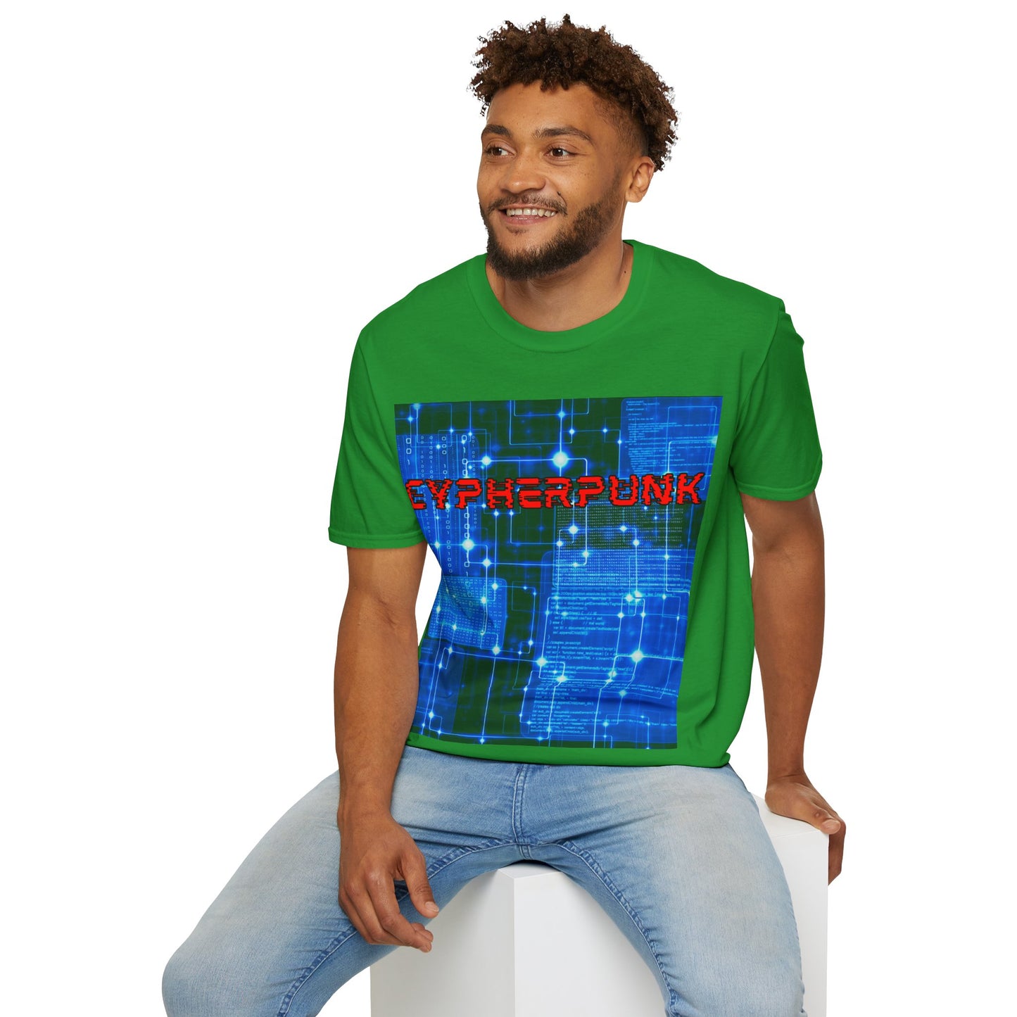 Cypherpunk Dark colors Unisex T-Shirt by cypherpunkgear.com