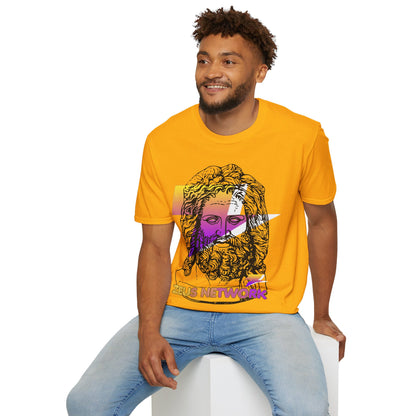 Zeus Network Light colors Unisex T-Shirt by cypherpunkgear.com