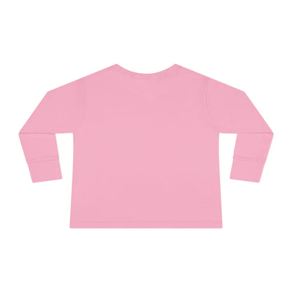 Blessed Samhain Little Witch Purple font Toddler Long Sleeve Tee by CreepyCrafts.boo