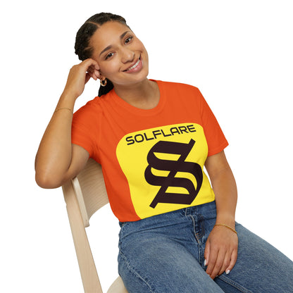 SolflareLogo Light colors Unisex T-Shirt by cypherpunkgear.com