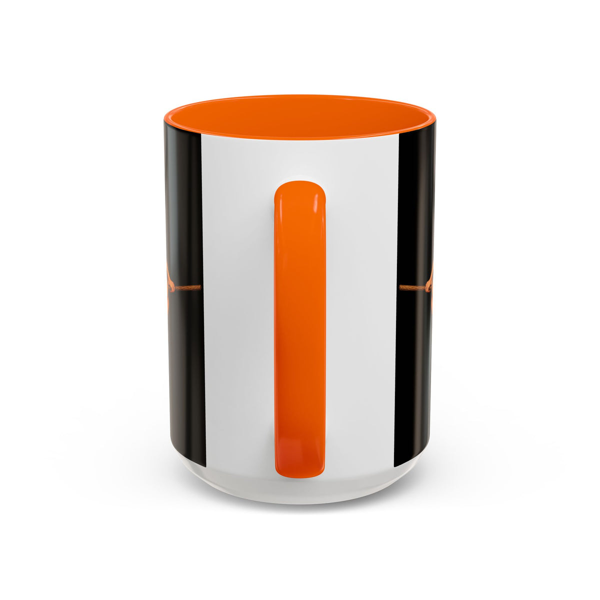 Hazel Hex Black Accent Mug by CreepyCrafts.boo