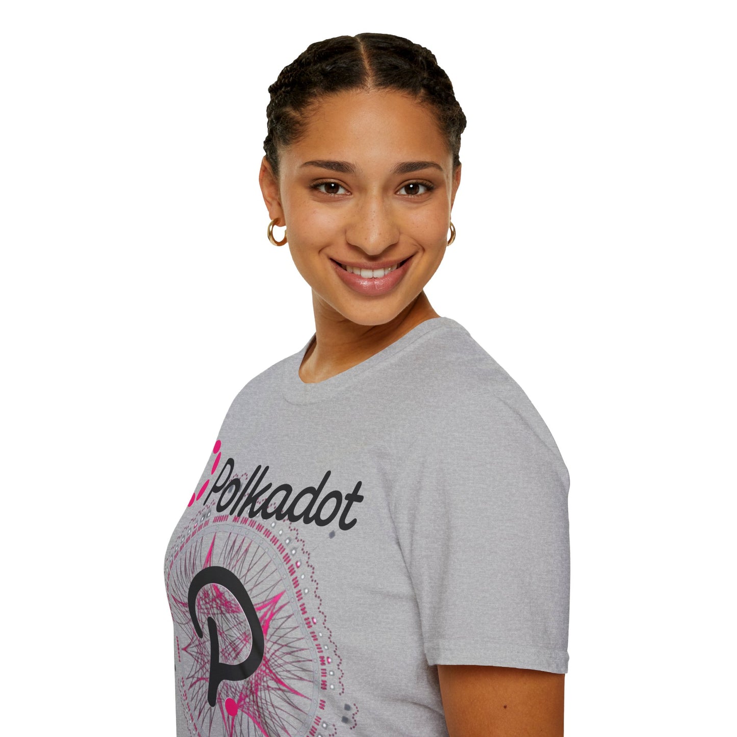 Polkadot (DOT) Light colors Unisex T-Shirt by cypherpunkgear.com