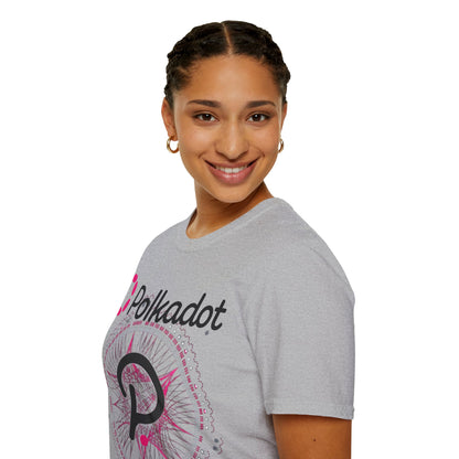 Polkadot (DOT) Light colors Unisex T-Shirt by cypherpunkgear.com