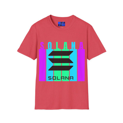 Solana (SOL) Freedom LTcolors Unisex T-Shirt by cypherpunkgear