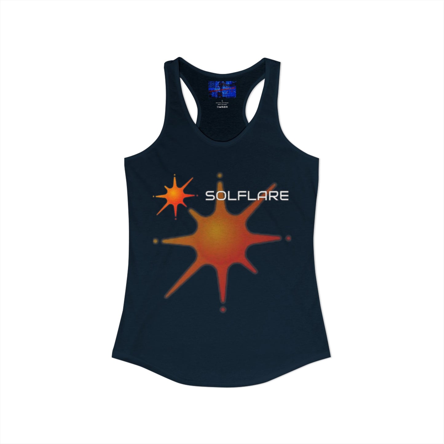 Solflare Women's Racerback Tank Top by cypherpunkgear.com