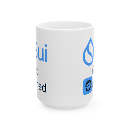 Sui: Get Slushed White Mug by cypherpunkgear.com