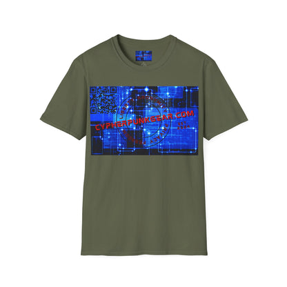 Cypherpunkgear.com logo Dark colors Unisex T-Shirt by cypherpunkgear.com