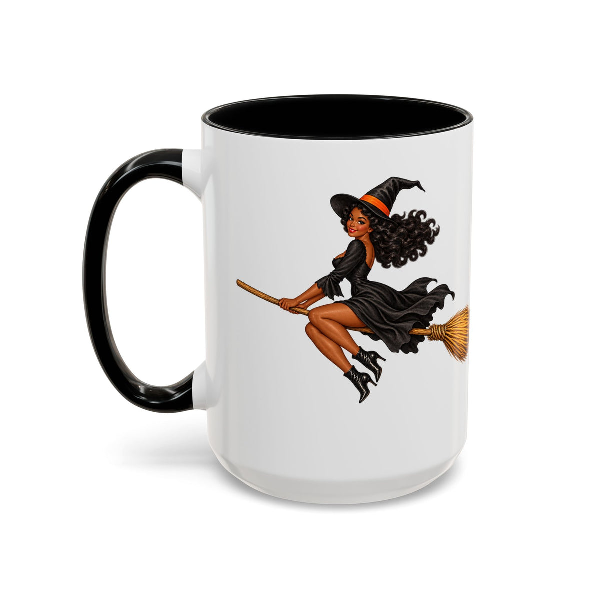 Velvet Vex White Accent Mug by CreepyCrafts.boo