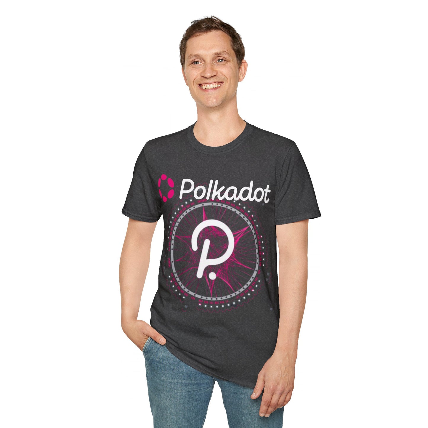 Polkadot (DOT) DKcolors Unisex T-Shirt by cypherpunkgear