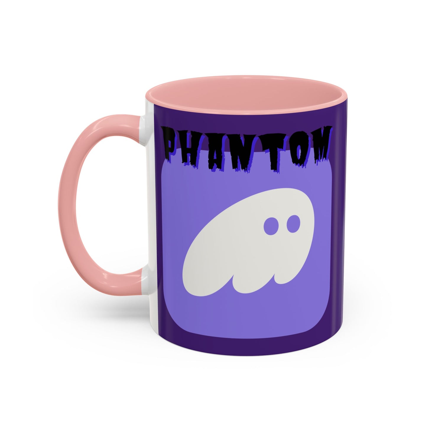 Phantom Hot Wallet Purple Accent Mug by cypherpunkgear.com