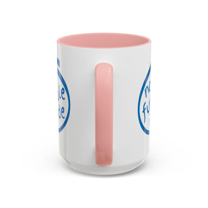 Non-Fungible Inside White Accent Mug by cypherpunkgear.com