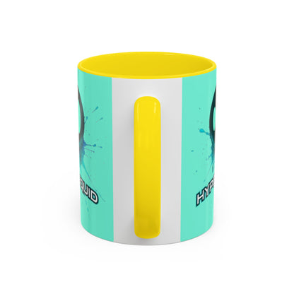 HYPE Drip Light Hyperliquid Accent Mug by cypherpunkgear.com