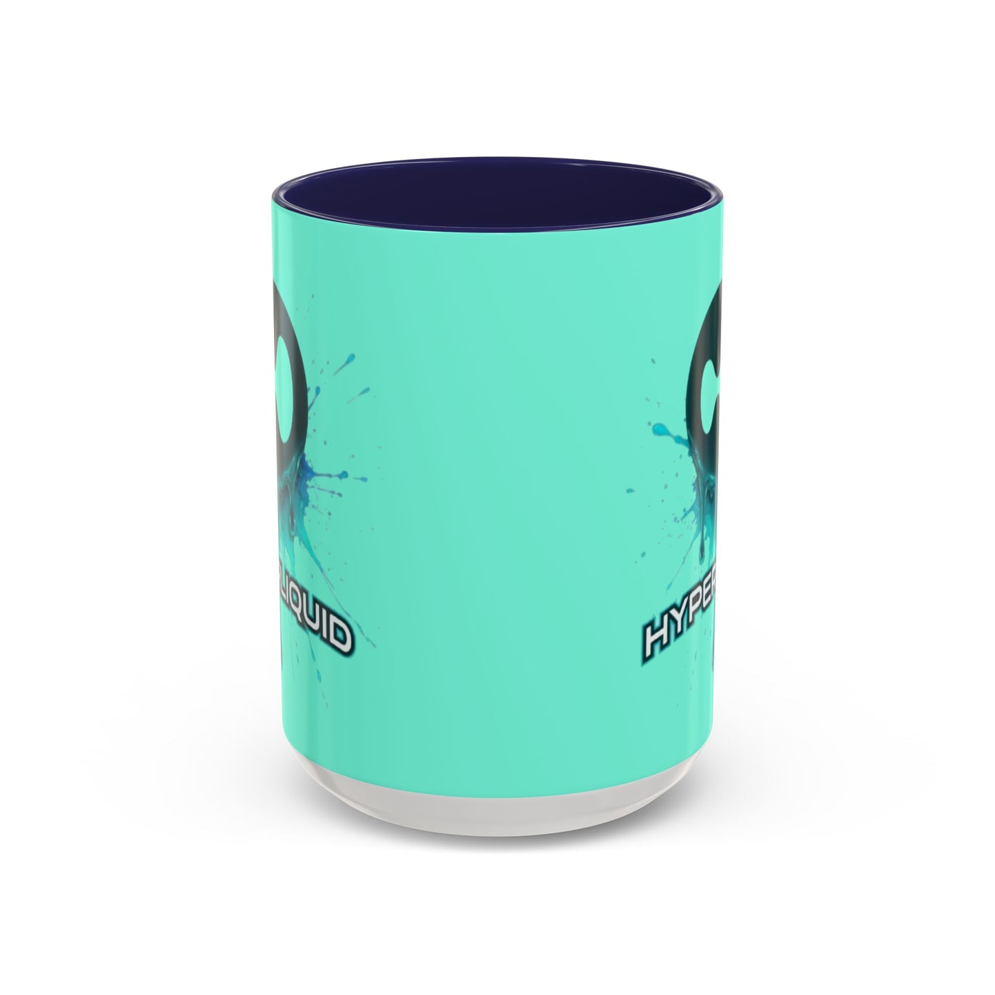 HYPE Drip Light Hyperliquid Accent Mug by cypherpunkgear.com