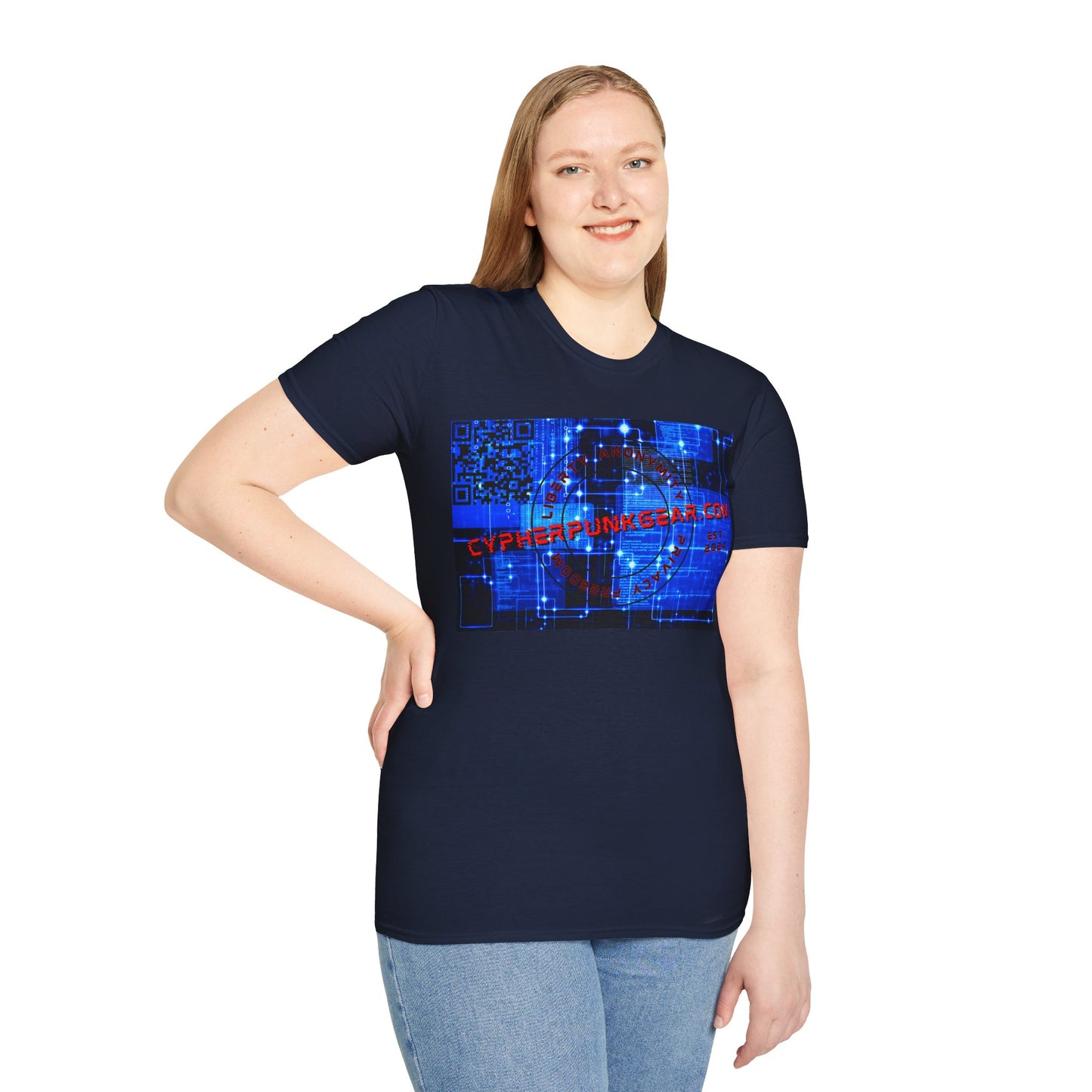 Cypherpunkgear.com logo Dark colors Unisex T-Shirt by cypherpunkgear.com