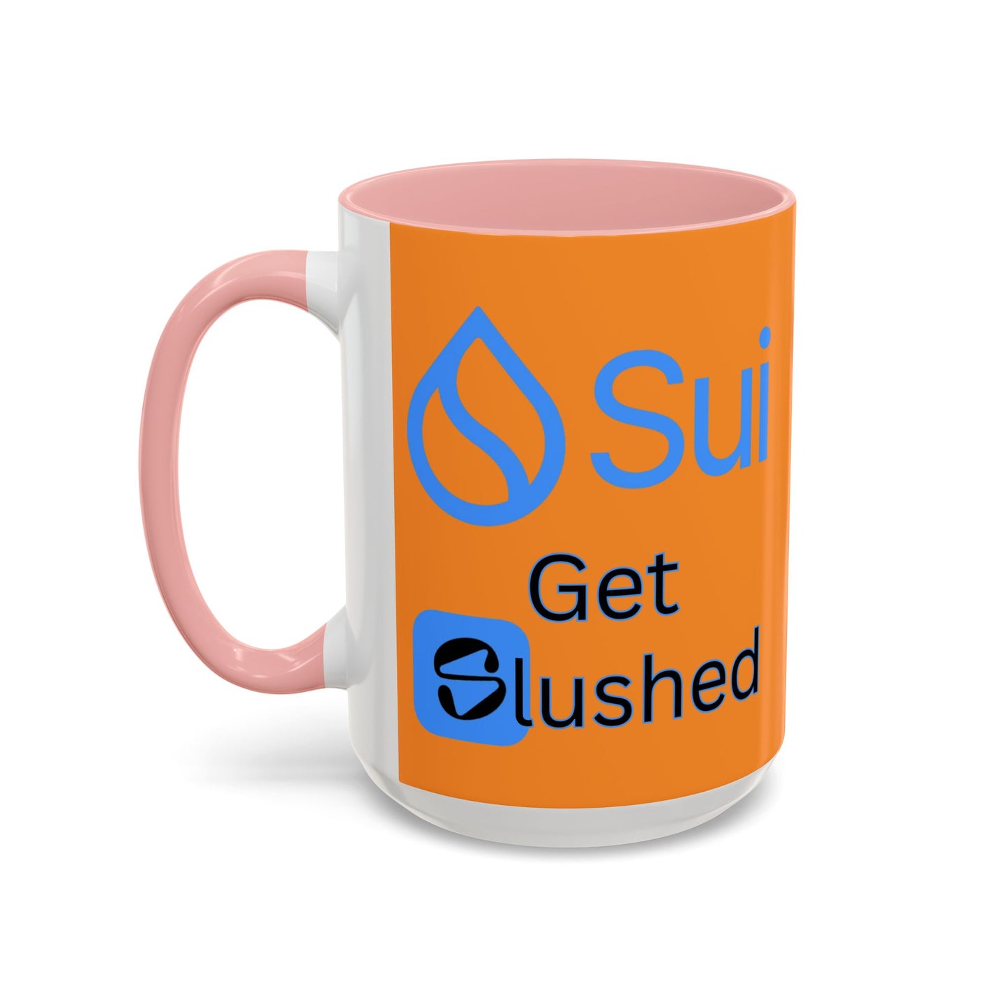 Sui: Get Slushed Orange Accent Mug by cypherpunkgear.com