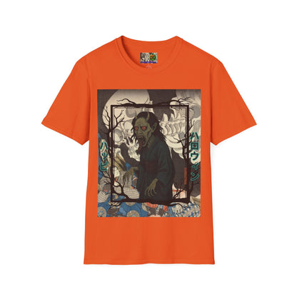 Yōkai Happy Halloween Light colors Unisex T-Shirt by CreepyCrafts.boo