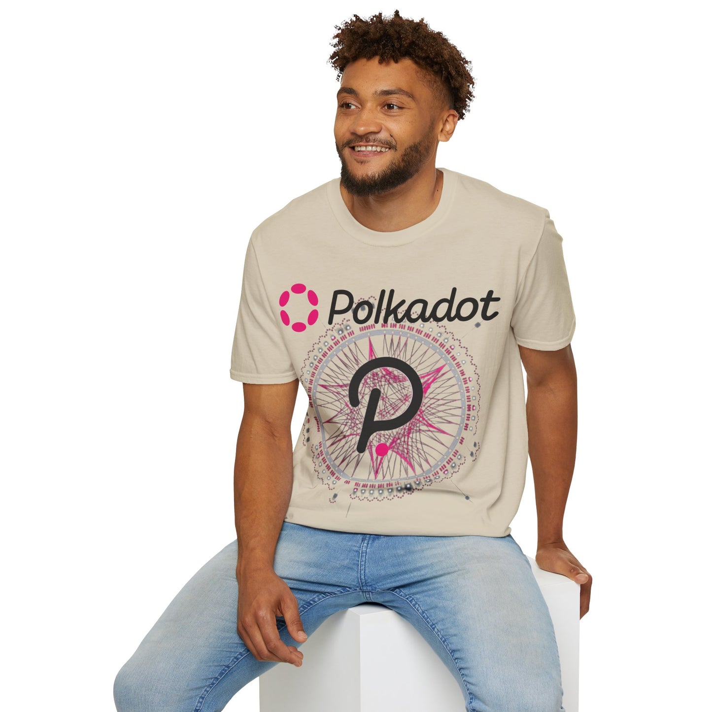 Polkadot (DOT) Light colors Unisex T-Shirt by cypherpunkgear.com