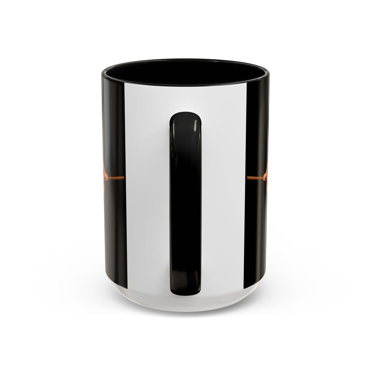 Hazel Hex Black Accent Mug by CreepyCrafts.boo