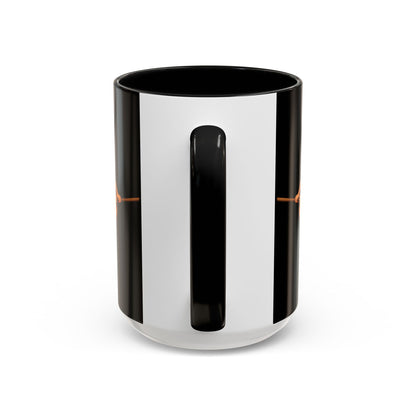 Hazel Hex Black Accent Mug by CreepyCrafts.boo