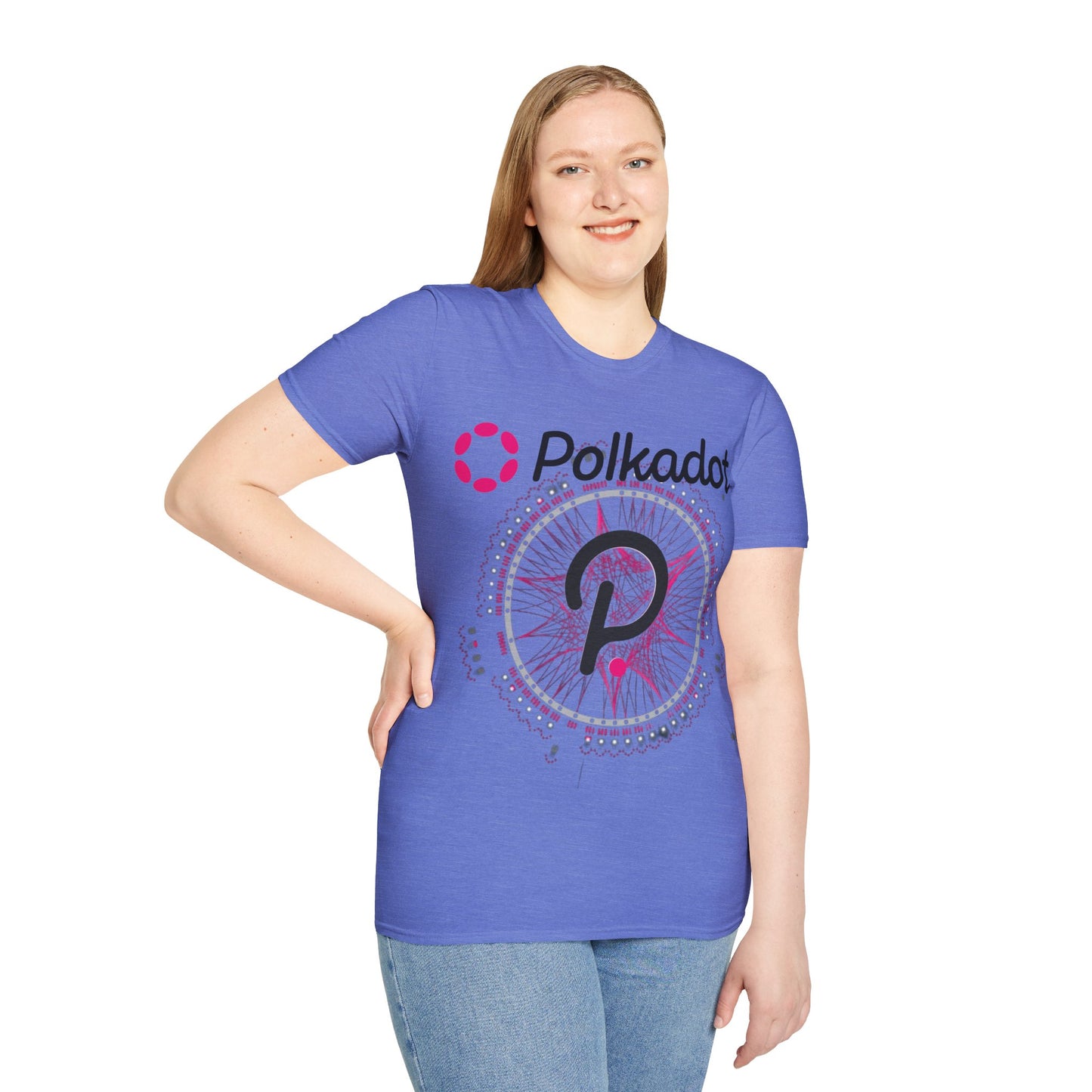 Polkadot (DOT) Light colors Unisex T-Shirt by cypherpunkgear.com