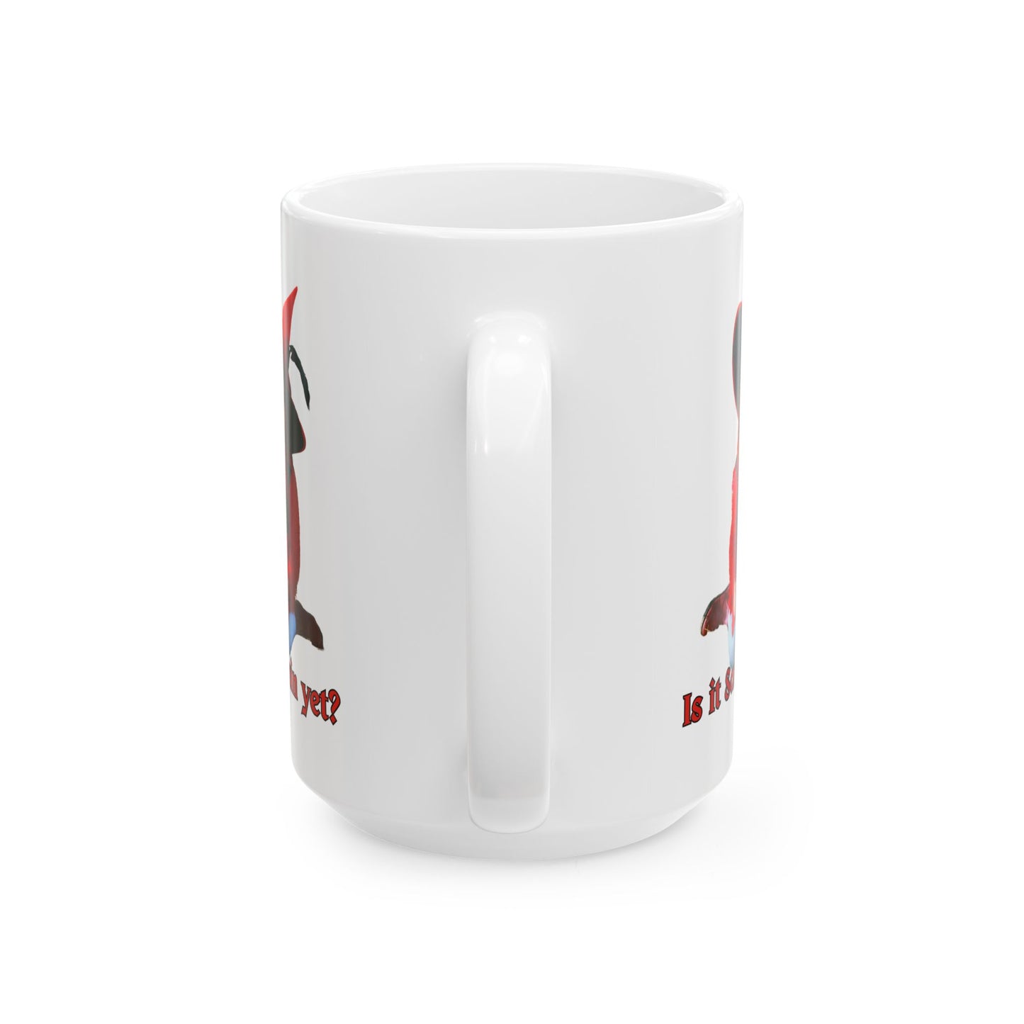 Is it Samhain yet? White Mug by CreepyCrafts.boo