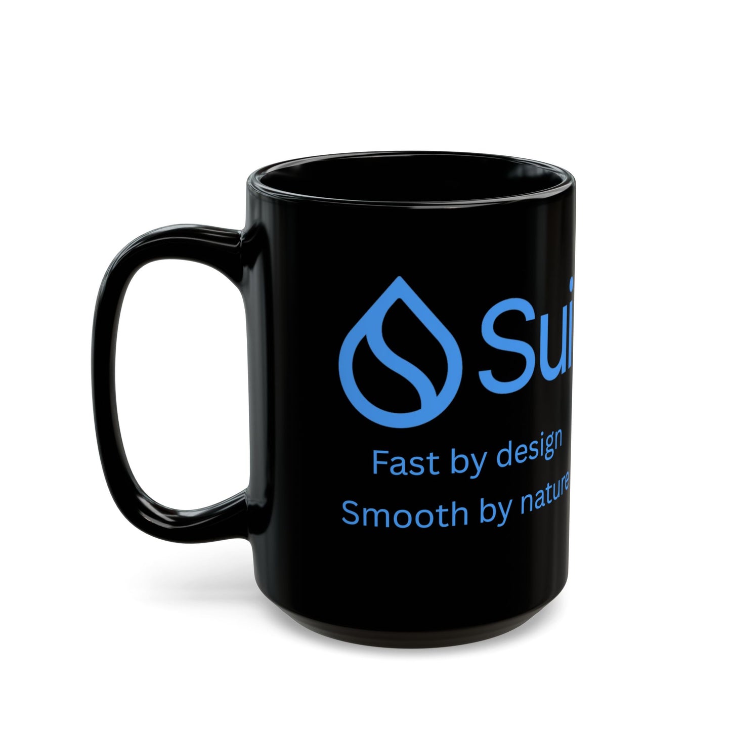 SUI Black Mug by cypherpunkgear.com