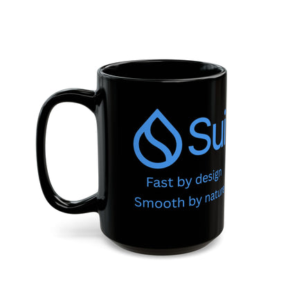 SUI Black Mug by cypherpunkgear.com