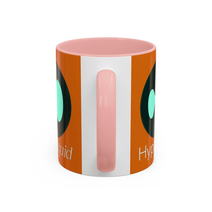 Hyperliquid White font Orange Accent Mug by cypherpunkgear.com