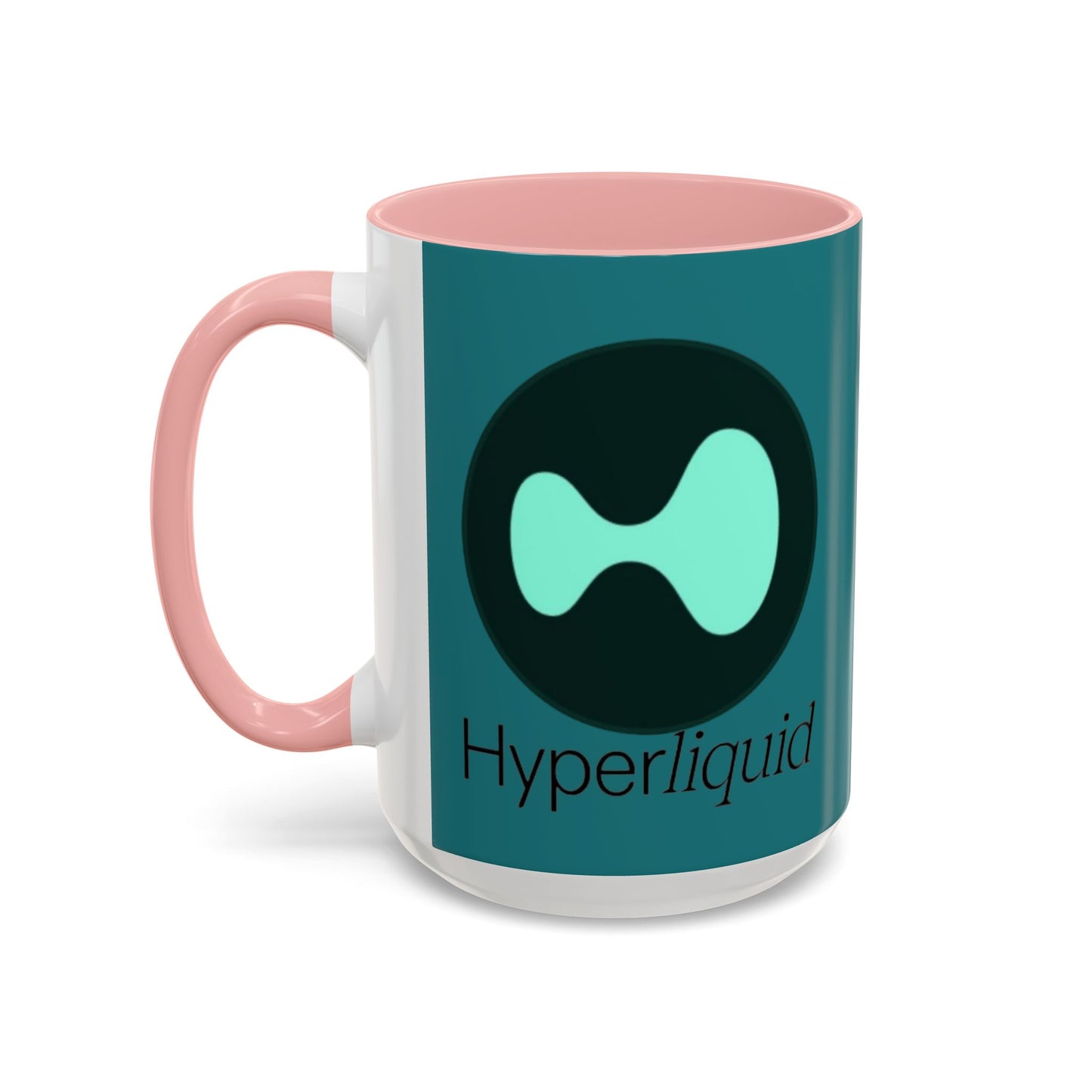 Hyperliquid Black font Hyperliquid Accent Mug by cypherpunkgear.com