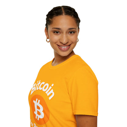 Bitcoin (BTC) for President DKcolors Unisex T-Shirt by cypherpunkgear