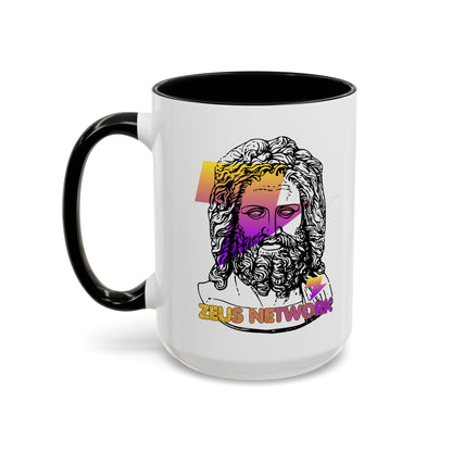 Zeus Network Accent Mug by cypherpunkgear