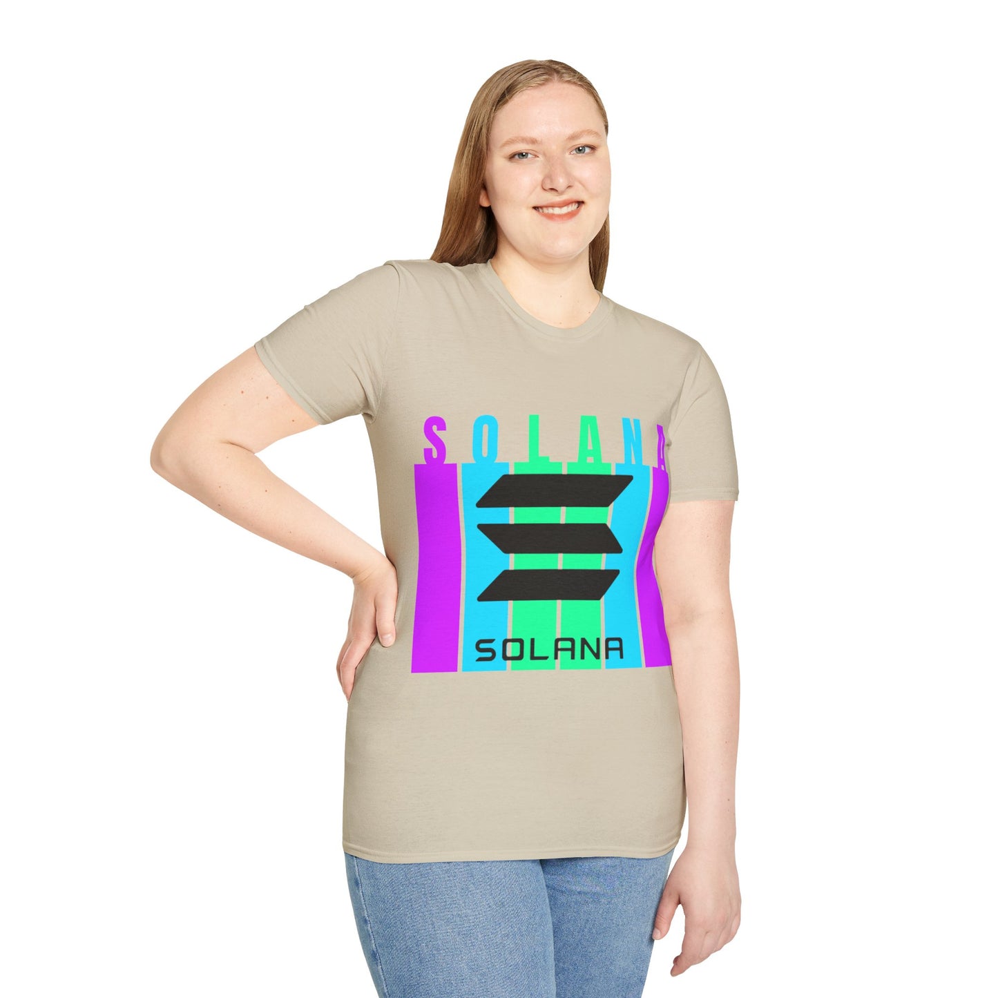 ¡Libertad Solana por cypherpunkgear! Camiseta unisex de estilo suave