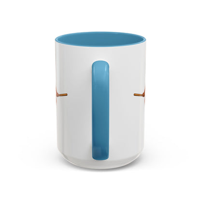 Velvet Vex White Accent Mug by CreepyCrafts.boo