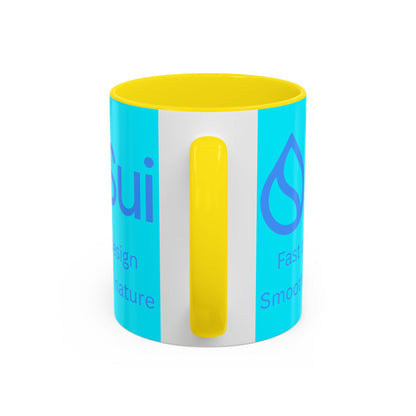 SUI Light Blue Accent Mug by cypherpunkgear.com