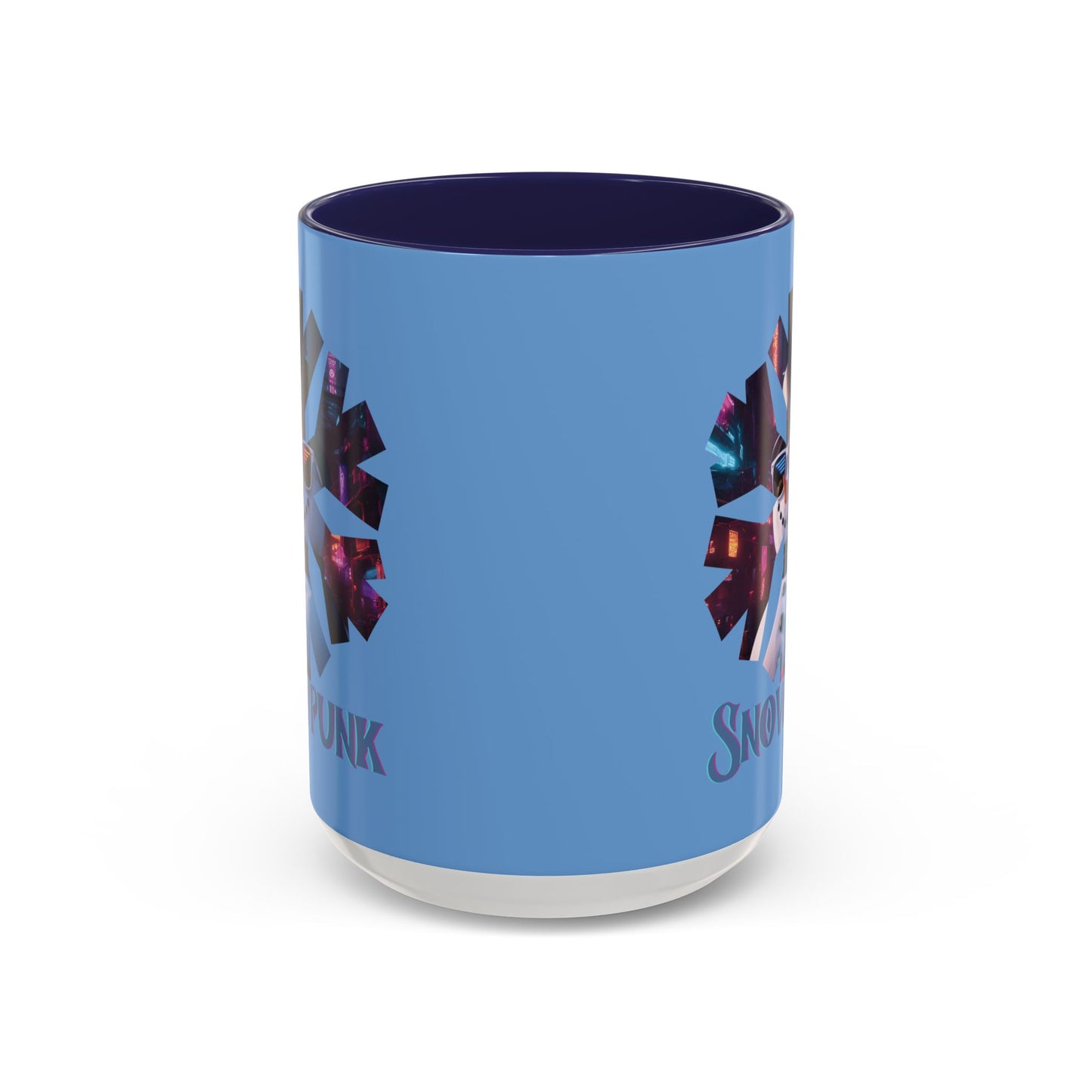 Snowpunk Accent Mug by cypherpunkgear