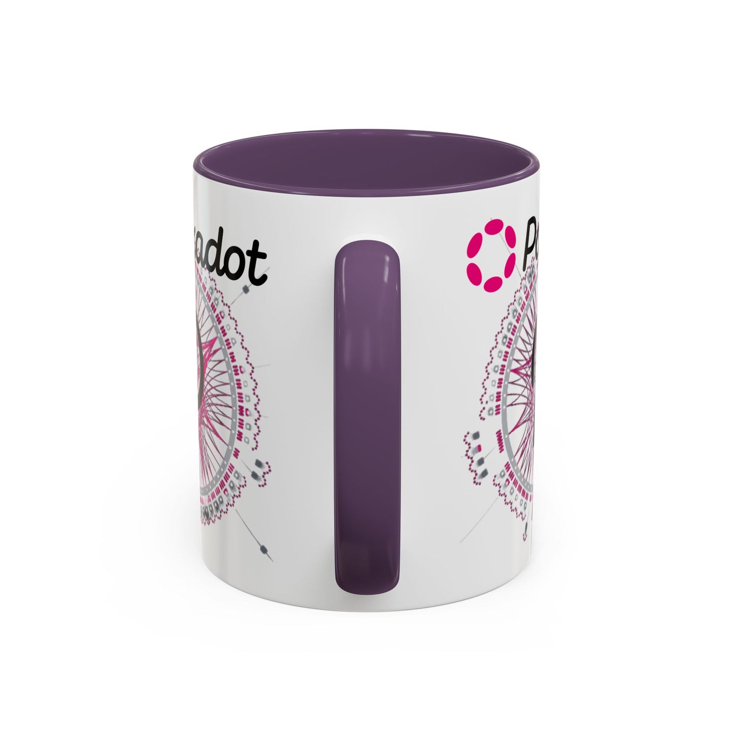 Polkadot (DOT) Accent Mug by cypherpunkgear.com