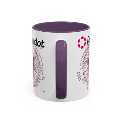 Polkadot (DOT) Accent Mug by cypherpunkgear.com