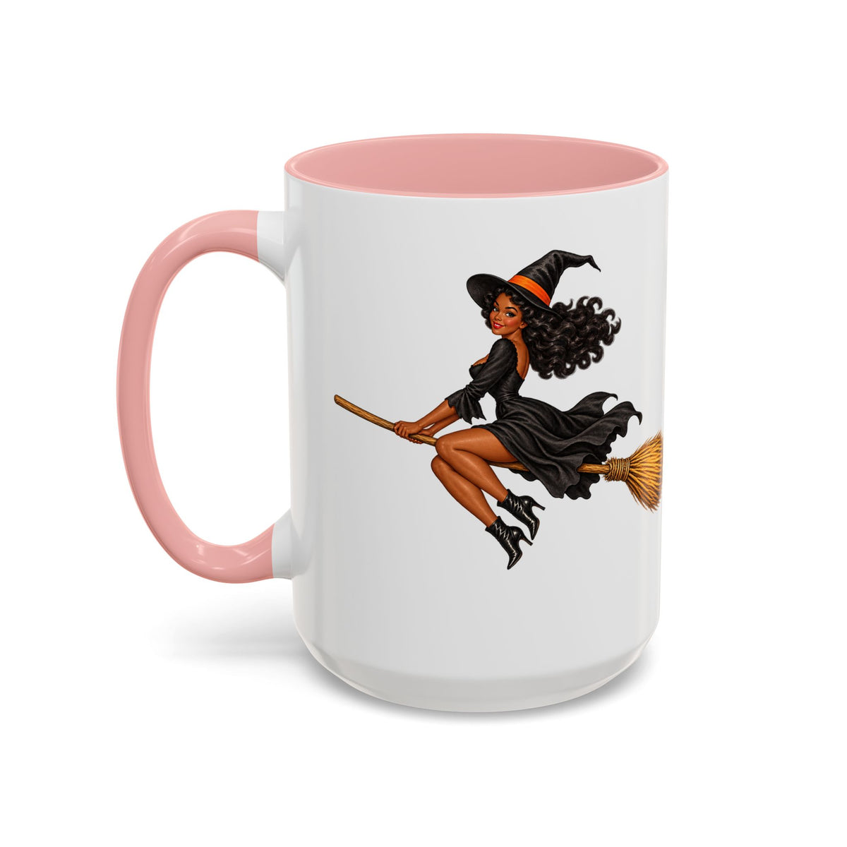 Velvet Vex White Accent Mug by CreepyCrafts.boo