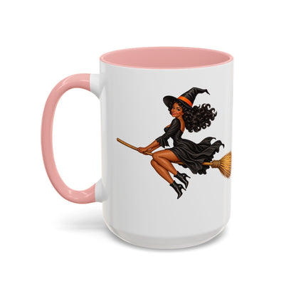 Velvet Vex White Accent Mug by CreepyCrafts.boo