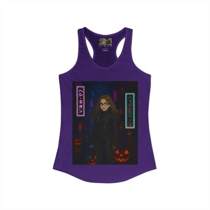 Hethyr Neon Women's Racerback Tank Top by CreepyCrafts.boo