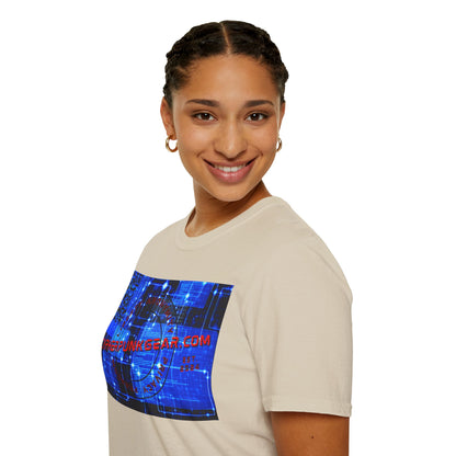 Cypherpunkgear.com logo Light colors Unisex T-Shirt by cypherpunkgear.com