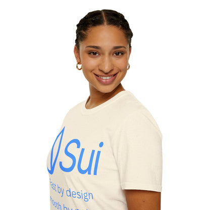 SUI Light colors Unisex T-Shirt by cypherpunkgear.com