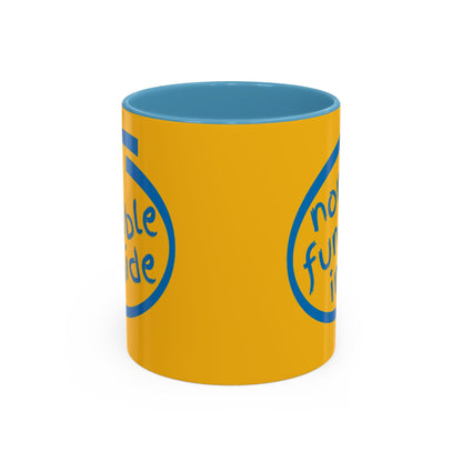 Non-Fungible Inside Yellow Accent Mug by cypherpunkgear.com