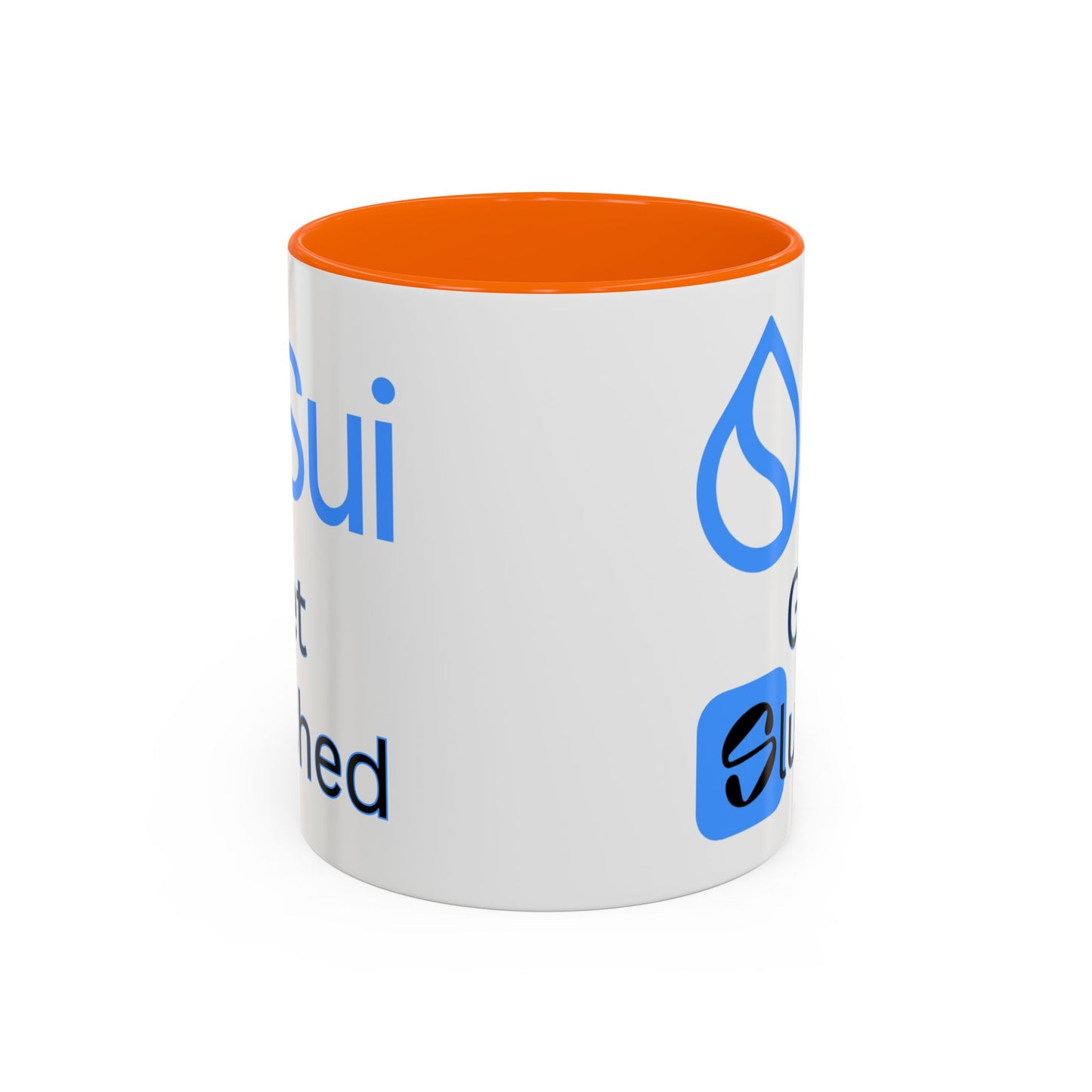 Sui: Get Slushed White Accent Mug by cypherpunkgear.com