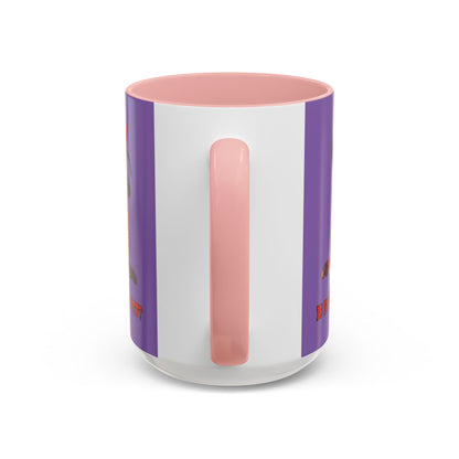 Is it Halloween yet? Light Purple Accent Mug by CreepyCrafts.boo