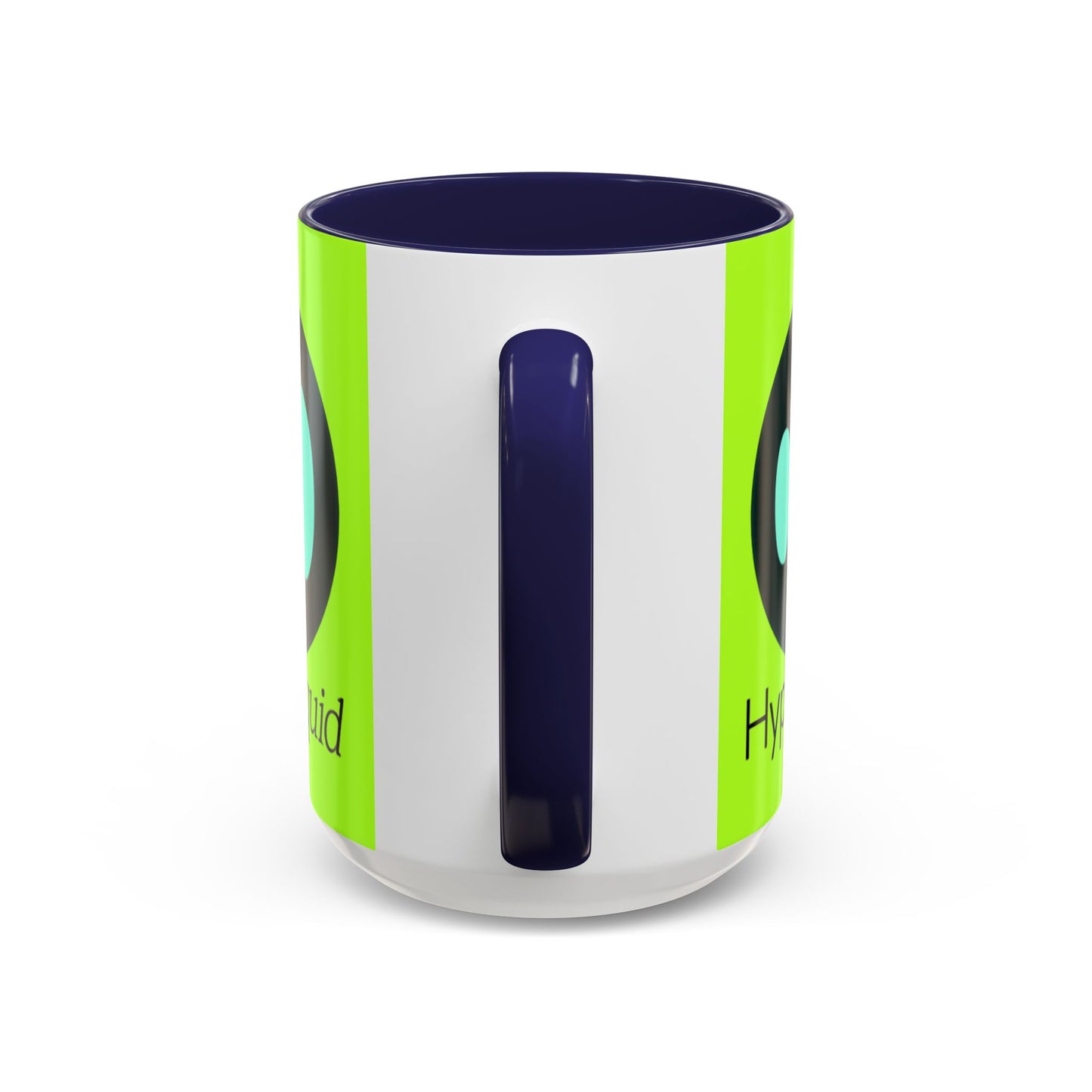 Hyperliquid Black font Green Accent Mug by cypherpunkgear.com