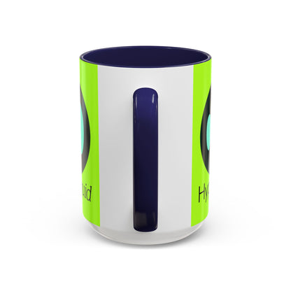 Hyperliquid Black font Green Accent Mug by cypherpunkgear.com
