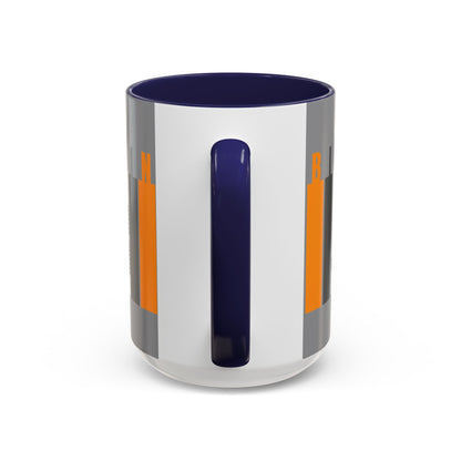 Bitcoin (BTC) Freedom Accent Mug by cypherpunkgear.com