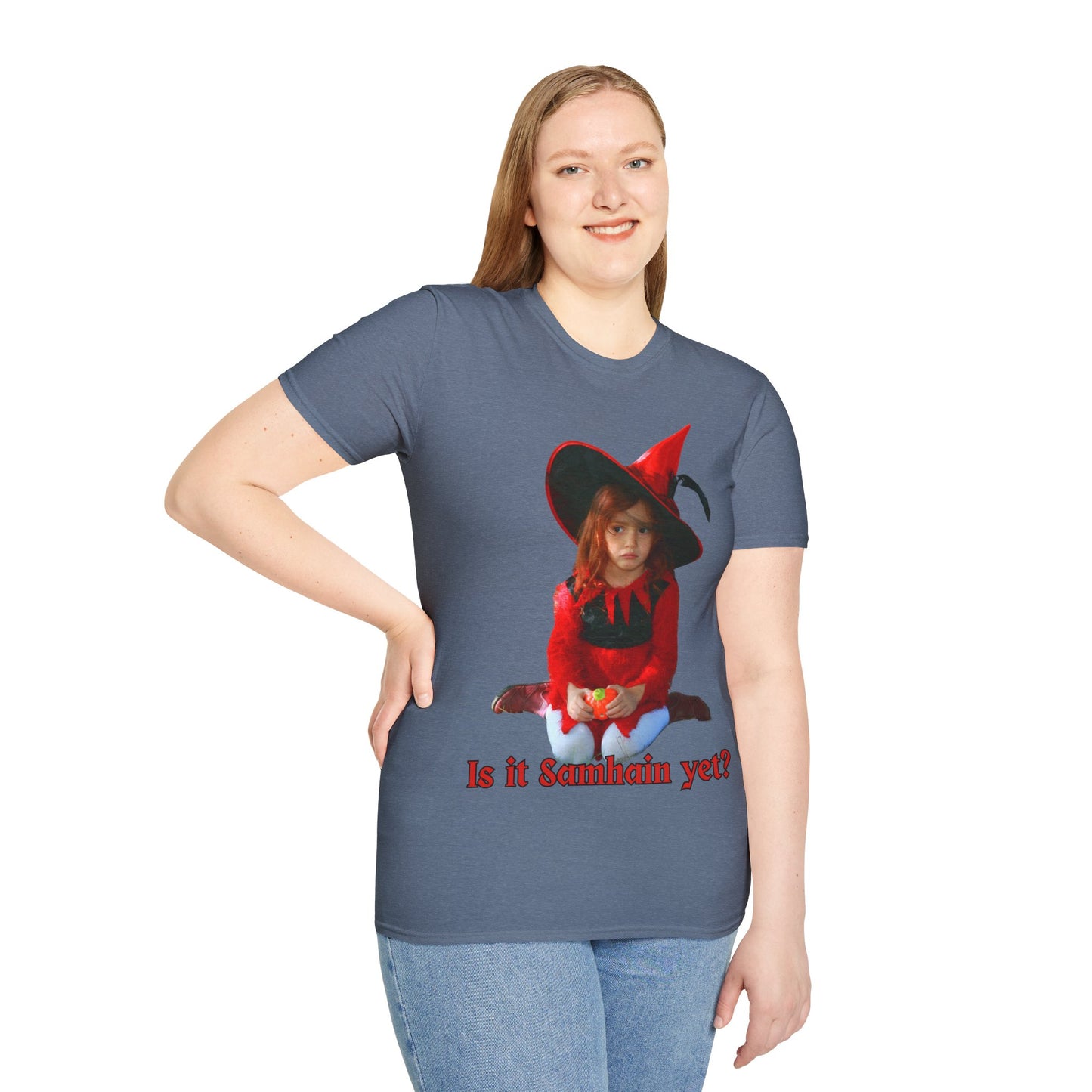 Is it Samhain yet? Dark colors Unisex T-Shirt by CreepyCrafts.boo